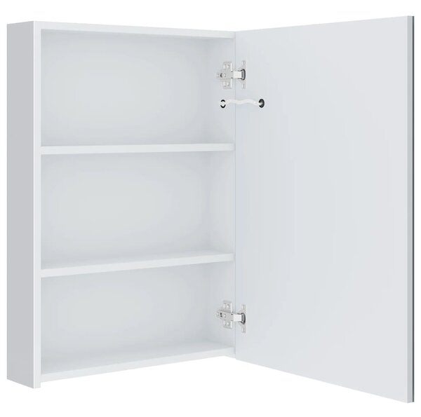 LED koupelnová skříňka se zrcadlem 50 x 13 x 70 cm 285117