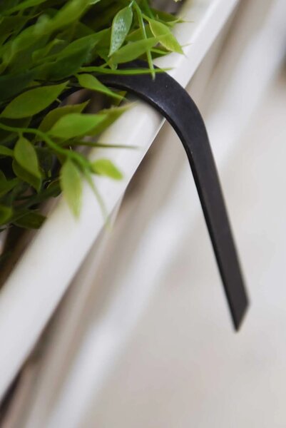 Balkónový truhlík SACADA, ratan, délka 57 cm, natur