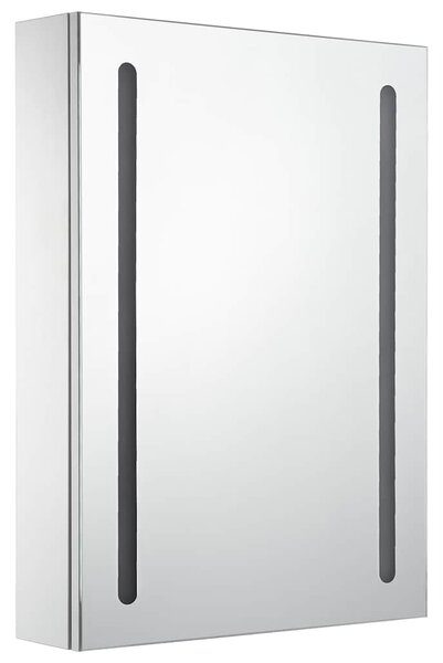 LED koupelnová skříňka se zrcadlem 50 x 13 x 70 cm 285117