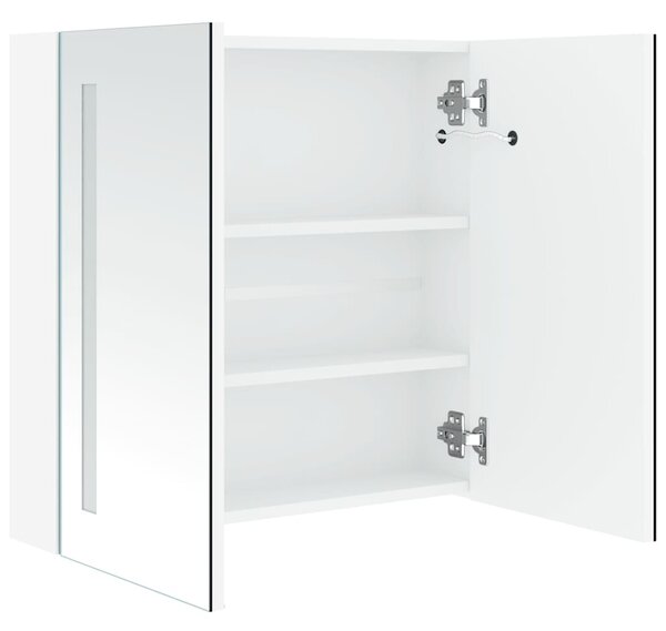 LED koupelnová skříňka se zrcadlem 60 x 14 x 62 cm 285125