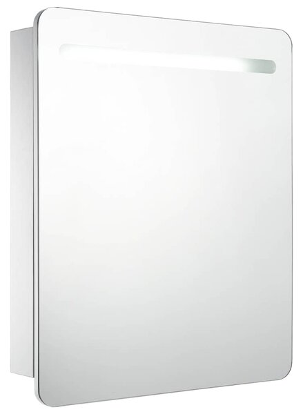 LED koupelnová skříňka se zrcadlem 68 x 9 x 80 cm 285119