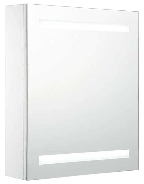LED koupelnová skříňka se zrcadlem 50 x 13,5 x 60 cm 285115