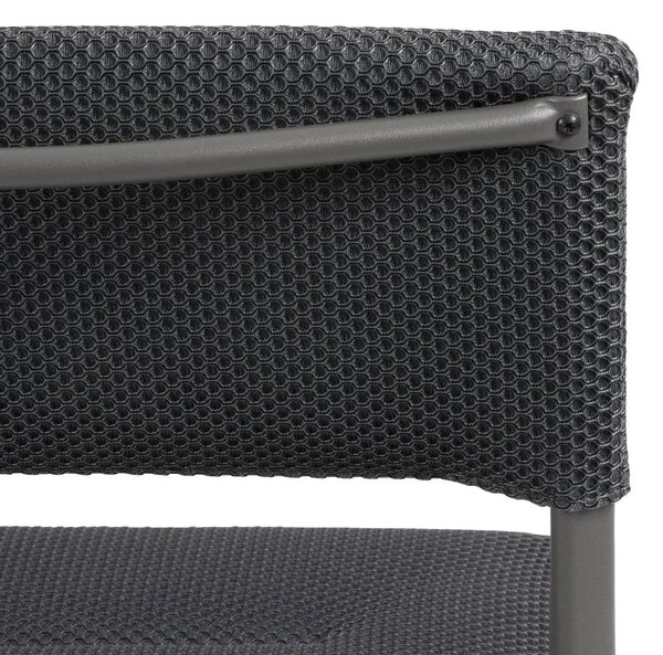 Venkovní jídelní židle ORON BeComfort šedá Dark Grey