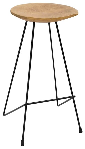 Barové stoličky 2 ks masivní teak 285203
