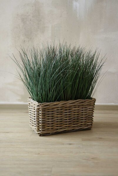 Přírodní truhlík FLORET, ratan, délka 40 cm, natur