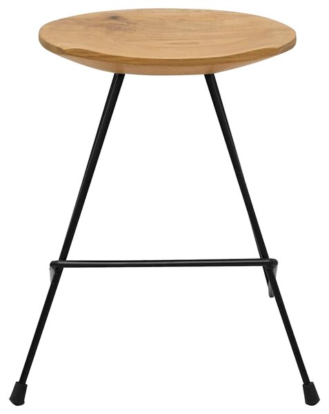 Stoličky 2 ks masivní teakové dřevo 285202