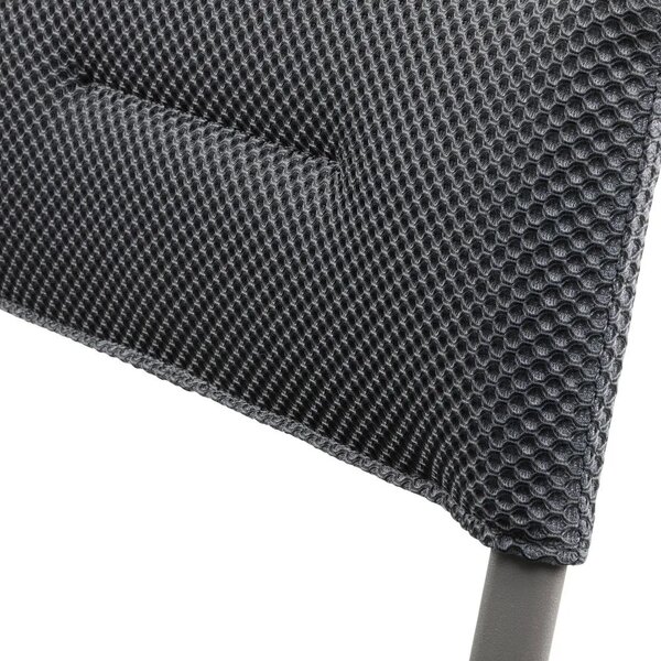Venkovní jídelní židle ORON BeComfort šedá Dark Grey