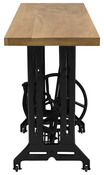 ViddaXL Konzolový stolek z šicího stroje 110 x 40 x 75 cm 285208