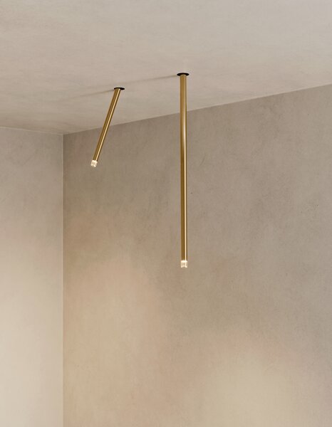 Lodes 15833 6720 A-tube Nano Swing medium, stropní svítidlo, 3W LED 2700K, hnědá, 60cm