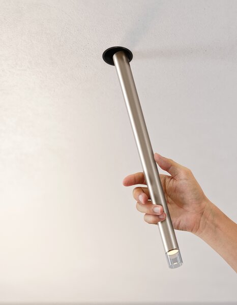 Lodes 15833 6720 A-tube Nano Swing medium, stropní svítidlo, 3W LED 2700K, hnědá, 60cm