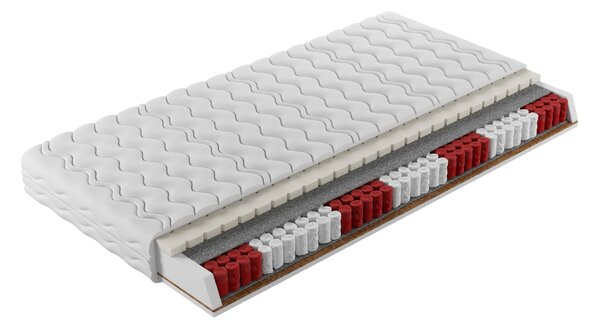 Vysoká taštičková matrace s latexem FAGRINA 80x200 cm