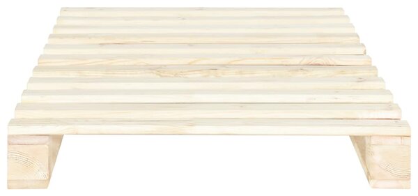 Rám postele z palet masivní borovice 100 x 200 cm 285235