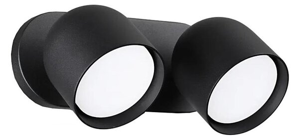 Ideal Lux - LED Nástěnné bodové svítidlo DODO 2xGX53/9W/230V černá