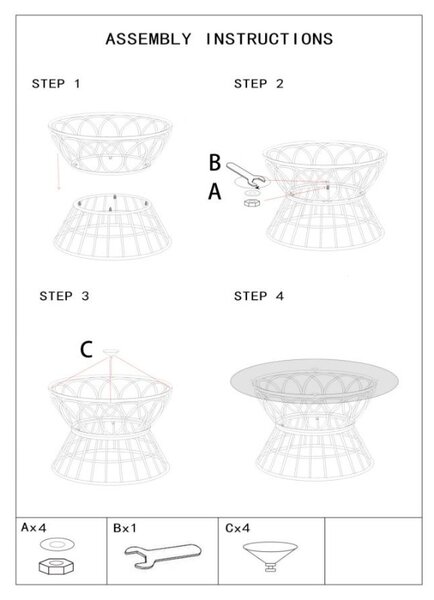 Designový konferenční stolek Gennipha 75 cm hnědý