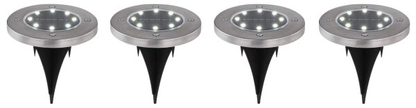Globo 33414-4 - SADA 4x LED Solární svítidlo LED/0,1W/3V IP44