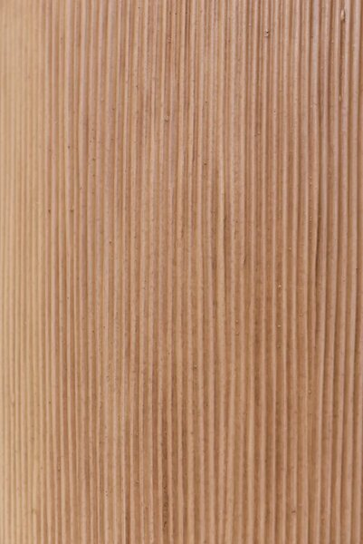 Květináč CITY, sklolaminát, výška 80 cm, béžový, vroubkovaný