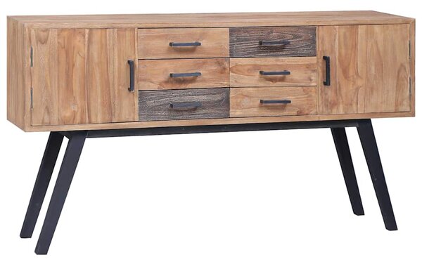 VodaXL Odkládací skříňka 110x30x75 cm masivní teak 285314