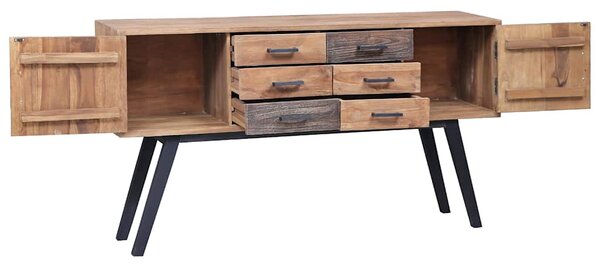 VodaXL Odkládací skříňka 110x30x75 cm masivní teak 285314