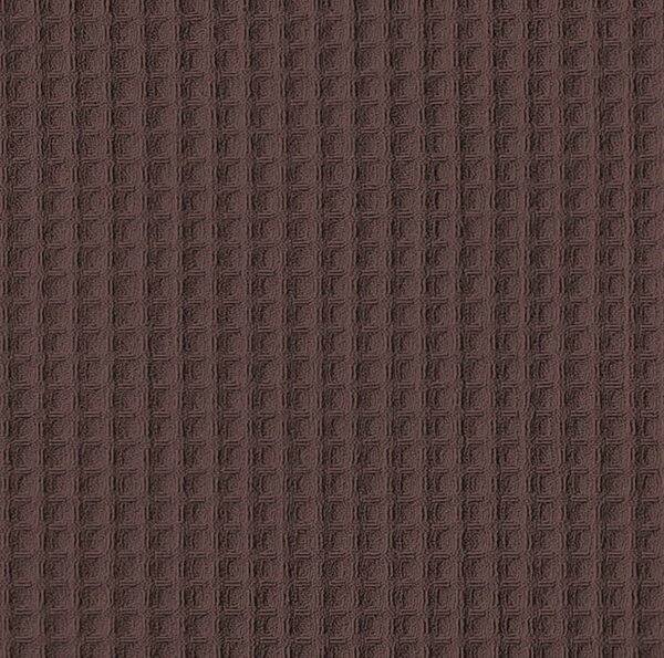 Vaflový ručník Veba RUMBA tmavá hnědá Velikost: 46x100 cm