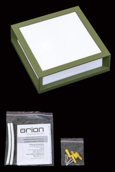 Orion AL_11-1195_grun Venkovní hliníkové svítidlo HENRY zelené IP44