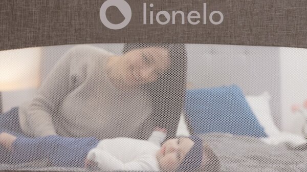 Lionelo - Bezpečnostní zábrana k posteli EVA šedá