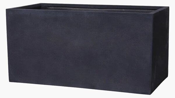 Truhlík MAXI, sklolaminát, šířka 80 cm, antracit - vzhled kamene