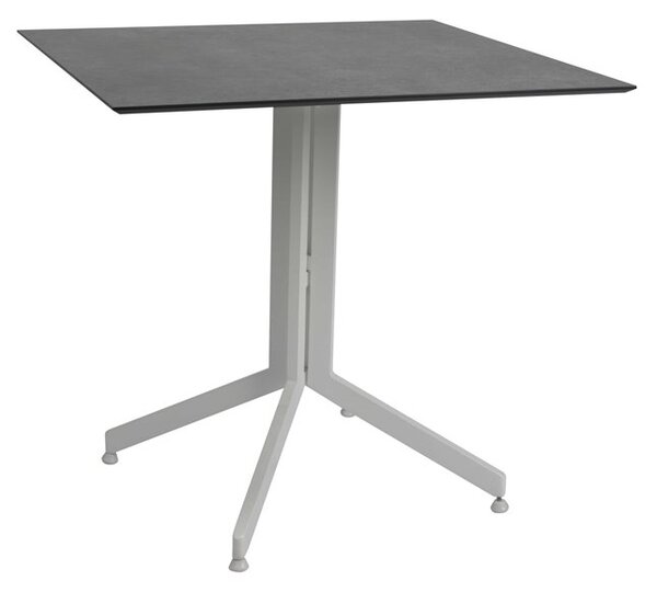 Stern Jídelní stůl Faro, Stern, kulatý 80x74 cm, rám lakovaný hliník barva dle vzorníku, deska HPL Silverstar 2.0 dekor dle vzorníku