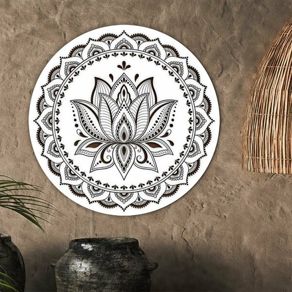 DUBLEZ | Obraz mandaly na stěnu - Lotus