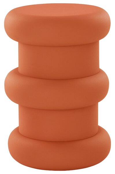 Jotex Oranžový kovový odkládací stolek TIMARU 33 cm