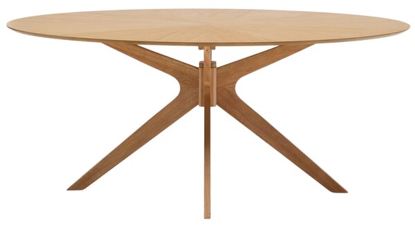 Kave Home Dubový jídelní stůl Naanim 180 x 110 cm