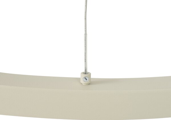 Designové závěsné svítidlo béžové 60cm včetně LED 3-stupňové stmívatelné - Girello