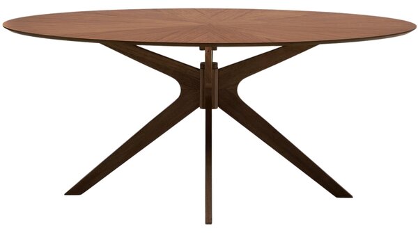 Kave Home Ořechový jídelní stůl Naanim 180 x 110 cm