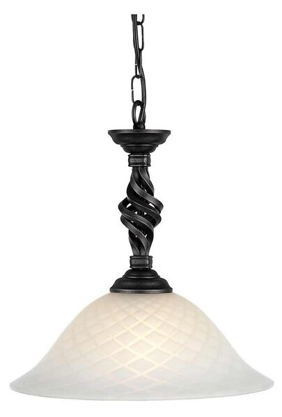 Elstead PB-P-BLACK - Lustr na řetězu PEMBROKE 1xE27/60W/230V
