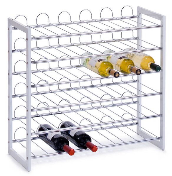 Kovový stojan na víno, alkohol, láhve, ZELLER