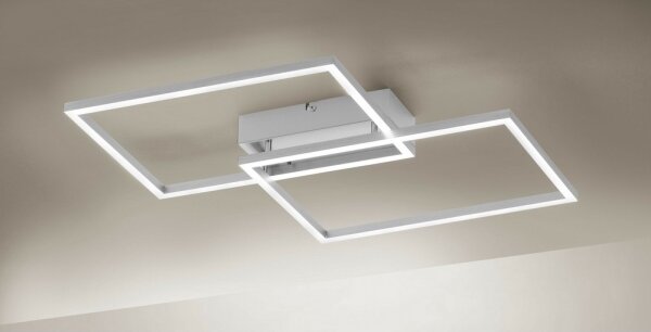 Leuchten Direkt 14018-55 - LED Stmívatelný přisazený lustr IVEN 2xLED/15W/230V