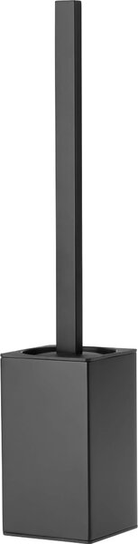 Deante Mokko příslušenství, volně stojící wc kartáč se stojanem, černá matná, ADM_N712