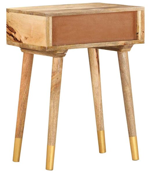 Noční stolek 43 x 30 x 58 cm masivní mangovníkové dřevo 285857