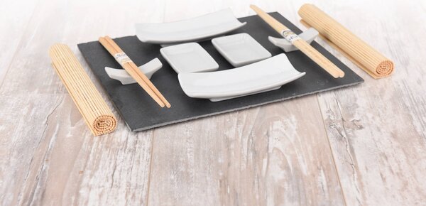 Souprava pro občerstvení, dresinky a předkrmy, sushi - 11 dílů
