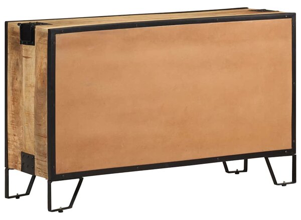 Příborník 100 x 31 x 60 cm masivní hrubé mangovníkové dřevo 285894