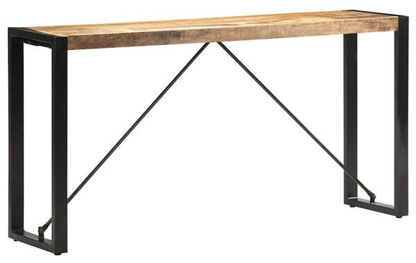Konzolový stolek 150 x 35 x 76 cm masivní mangovníkové dřevo 285948