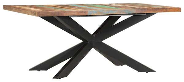 Jídelní stůl 180 x 90 x 76 cm masivní recyklované dřevo 285966