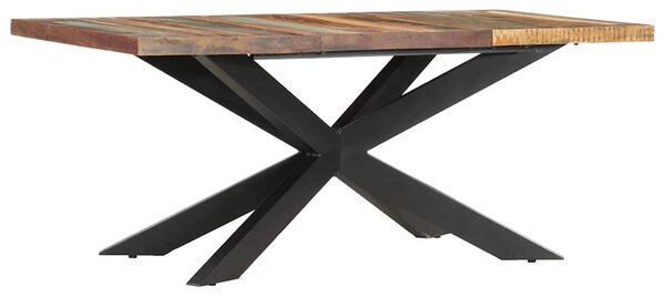 Jídelní stůl 180 x 90 x 76 cm masivní recyklované dřevo 285966
