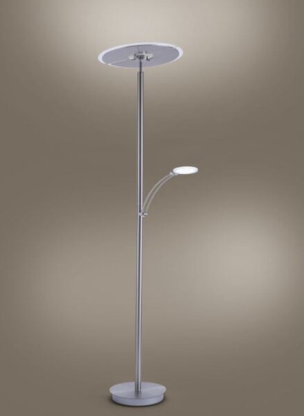 Paul Neuhaus 673-55- LED Stmívatelná stojací lampa ARTUR 2xLED/21W/230V+LED/6W