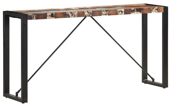 Konzolový stolek 150 x 35 x 76 cm masivní recyklované dřevo 285949