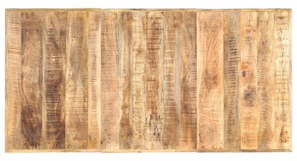 Jídelní stůl 180 x 90 x 76 cm masivní hrubé mangovníkové dřevo 285963