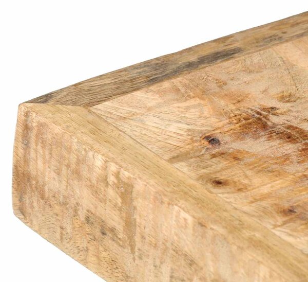 Jídelní stůl 180 x 90 x 76 cm masivní hrubé mangovníkové dřevo 285963