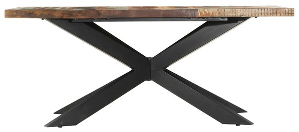 Jídelní stůl 180 x 90 x 76 cm masivní recyklované dřevo 285966
