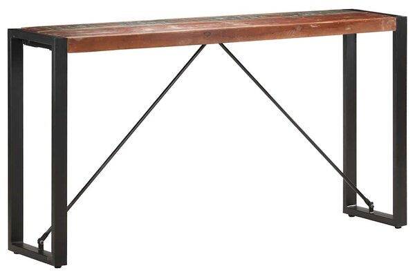 Konzolový stolek 150 x 35 x 76 cm masivní recyklované dřevo 285949
