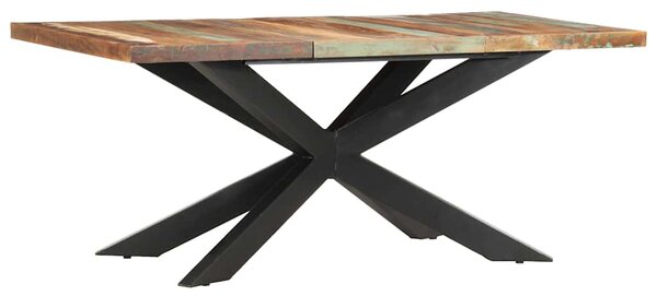 Jídelní stůl 180 x 90 x 76 cm masivní recyklované dřevo 285966