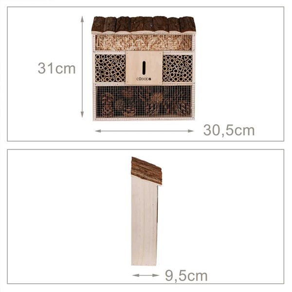 Deuba Hotel pro hmyz - 30,5x9,5x31cm